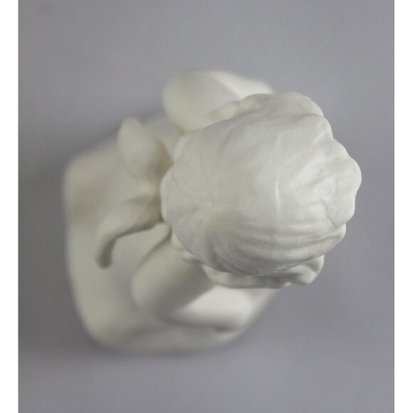 Vintage 1971 Goebel W Germany White Porcelain Kissing Angel Figurine HE51B - Picture 5 of 6